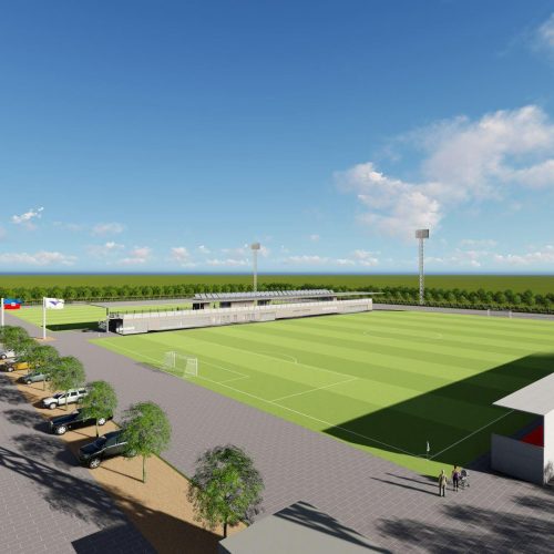 Project for football facility F.U.S.A. Haiti